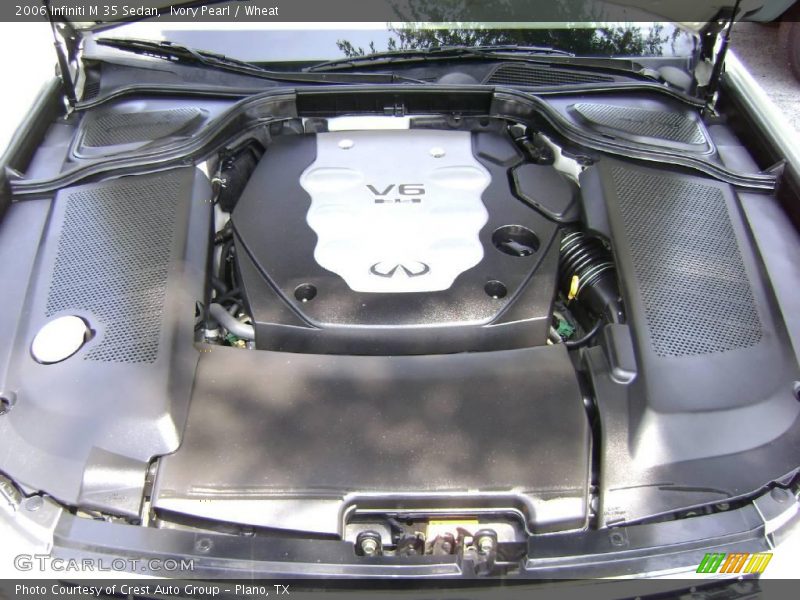 Ivory Pearl / Wheat 2006 Infiniti M 35 Sedan