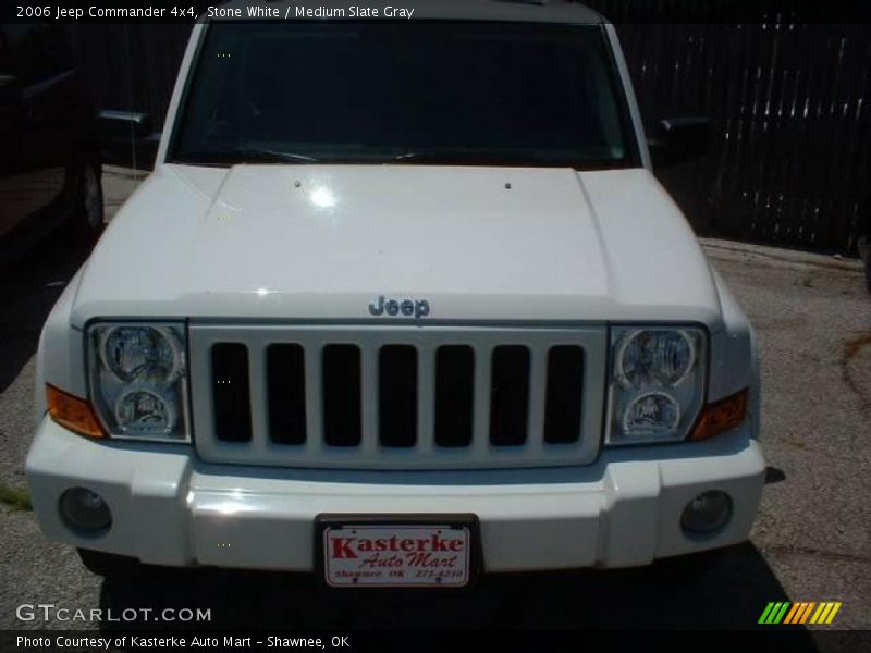 Stone White / Medium Slate Gray 2006 Jeep Commander 4x4