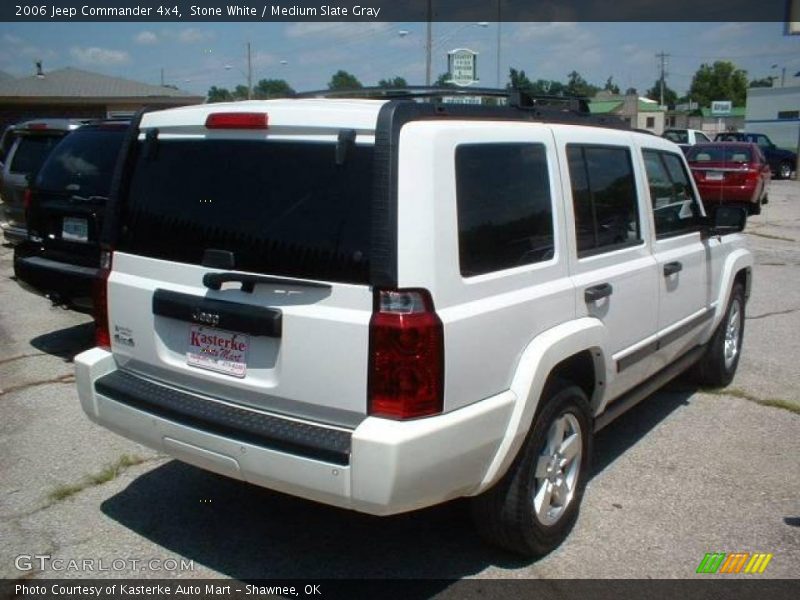 Stone White / Medium Slate Gray 2006 Jeep Commander 4x4