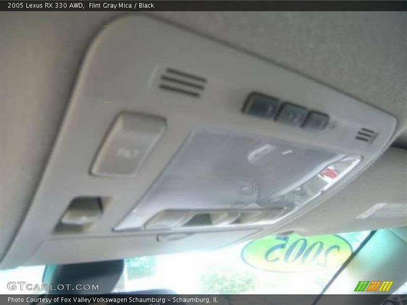 Flint Gray Mica / Black 2005 Lexus RX 330 AWD