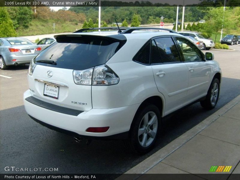 Crystal White Pearl / Ivory 2006 Lexus RX 330 AWD