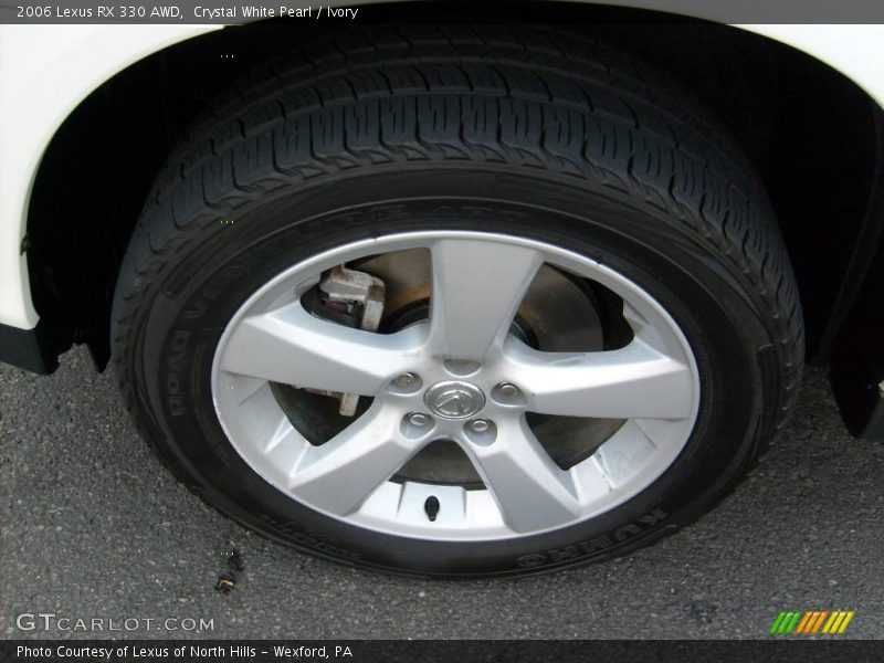 Crystal White Pearl / Ivory 2006 Lexus RX 330 AWD