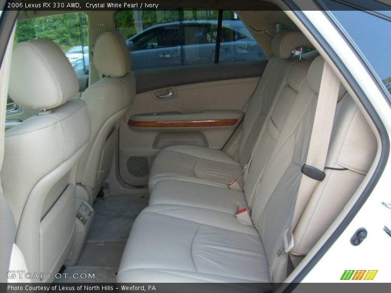 Crystal White Pearl / Ivory 2006 Lexus RX 330 AWD