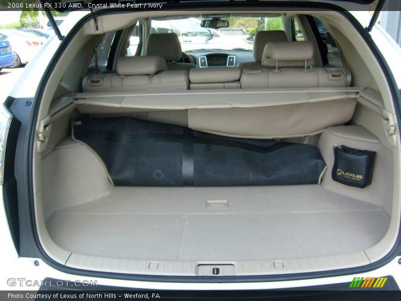 Crystal White Pearl / Ivory 2006 Lexus RX 330 AWD