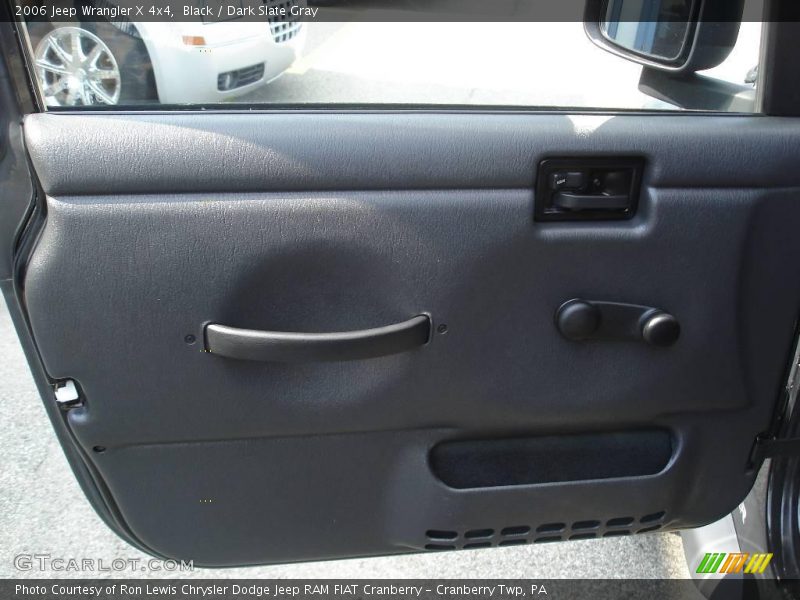 Black / Dark Slate Gray 2006 Jeep Wrangler X 4x4