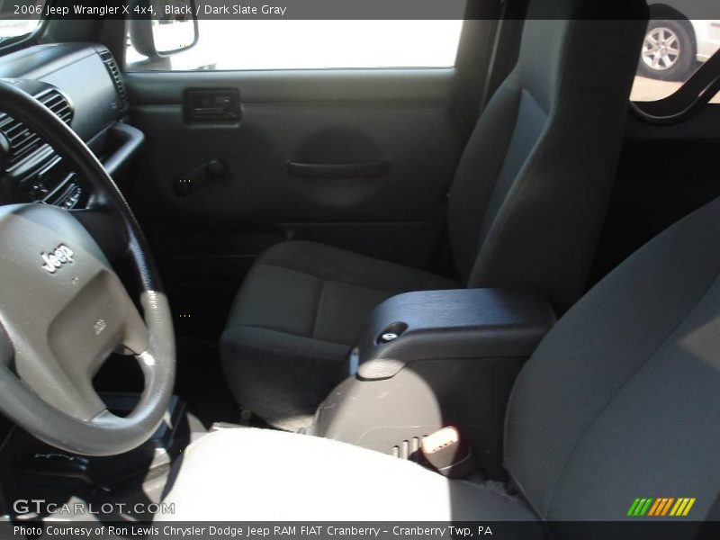 Black / Dark Slate Gray 2006 Jeep Wrangler X 4x4