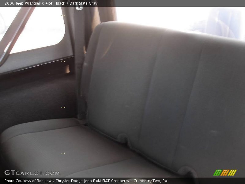 Black / Dark Slate Gray 2006 Jeep Wrangler X 4x4