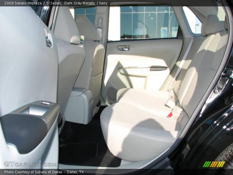 Dark Gray Metallic / Ivory 2009 Subaru Impreza 2.5i Sedan