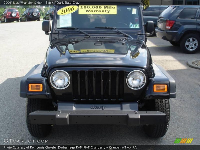 Black / Dark Slate Gray 2006 Jeep Wrangler X 4x4
