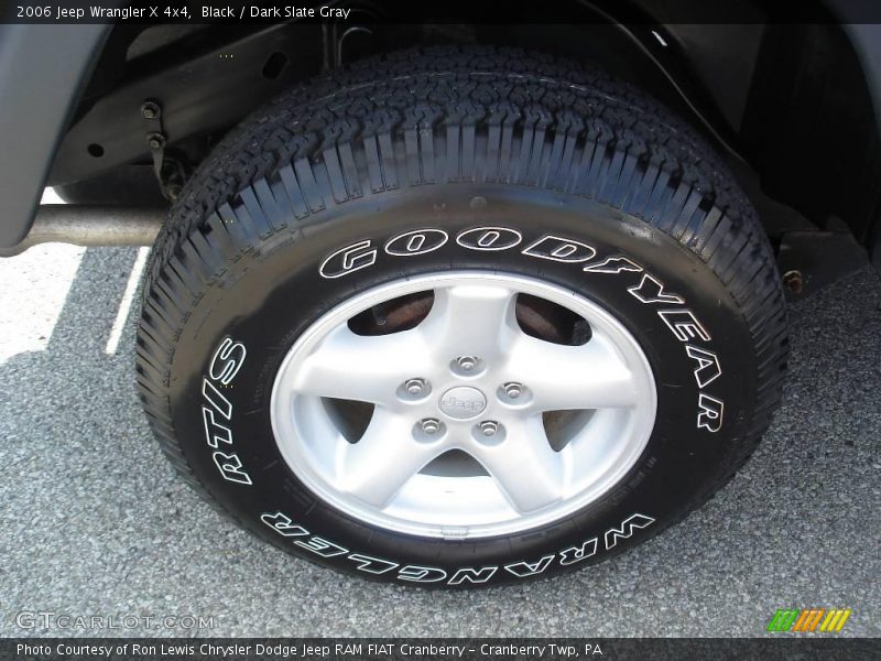 Black / Dark Slate Gray 2006 Jeep Wrangler X 4x4