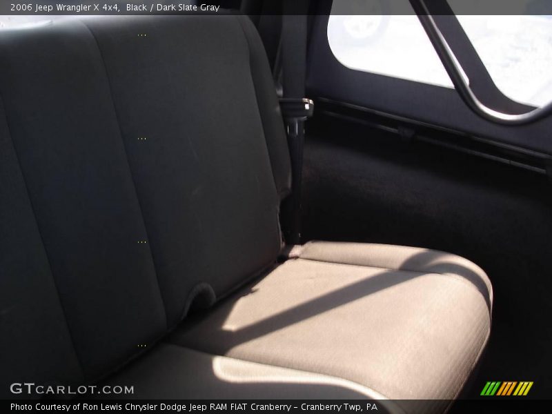 Black / Dark Slate Gray 2006 Jeep Wrangler X 4x4