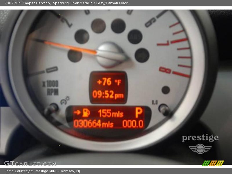 Sparkling Silver Metallic / Grey/Carbon Black 2007 Mini Cooper Hardtop