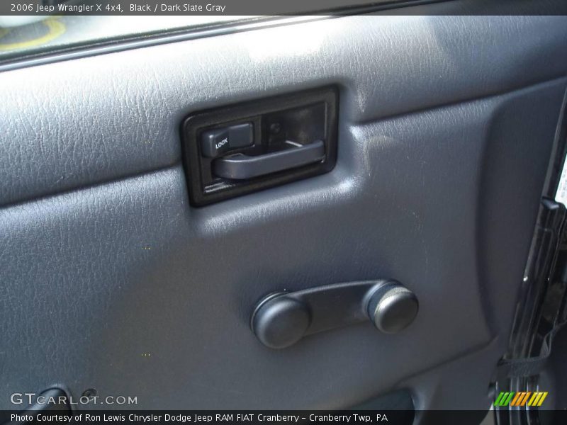 Black / Dark Slate Gray 2006 Jeep Wrangler X 4x4