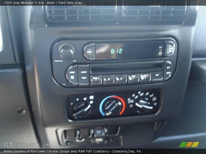 Black / Dark Slate Gray 2006 Jeep Wrangler X 4x4