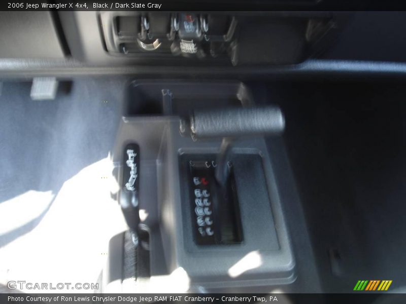 Black / Dark Slate Gray 2006 Jeep Wrangler X 4x4