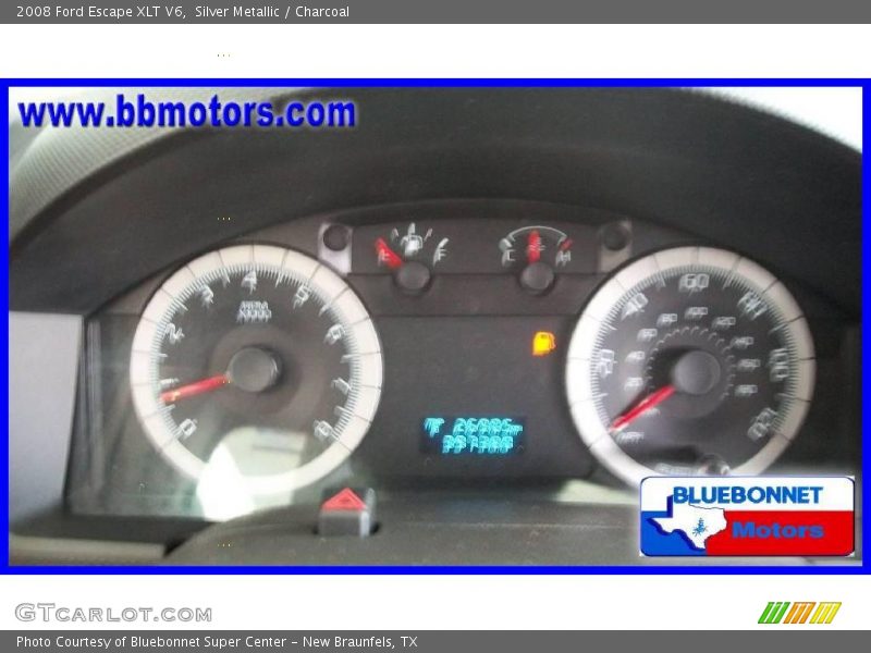 Silver Metallic / Charcoal 2008 Ford Escape XLT V6