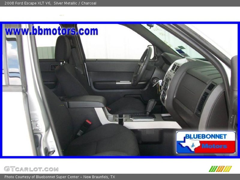 Silver Metallic / Charcoal 2008 Ford Escape XLT V6