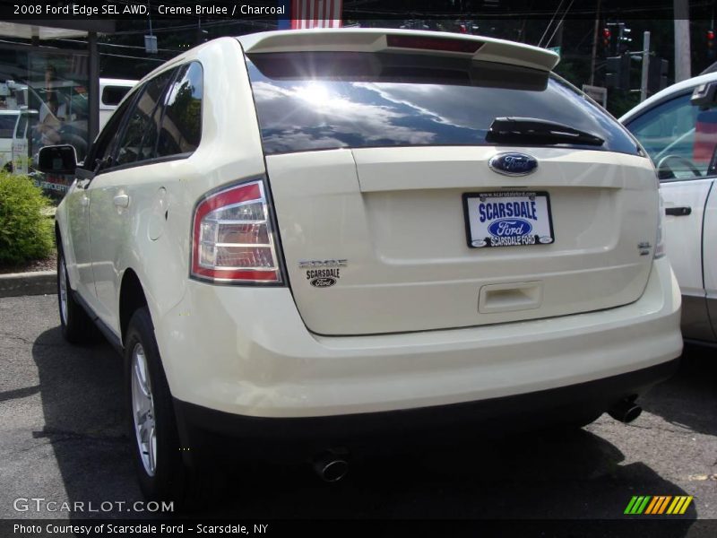 Creme Brulee / Charcoal 2008 Ford Edge SEL AWD