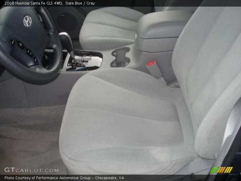 Slate Blue / Gray 2008 Hyundai Santa Fe GLS 4WD