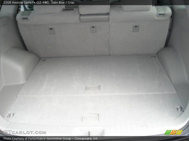 Slate Blue / Gray 2008 Hyundai Santa Fe GLS 4WD