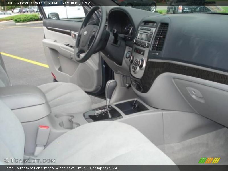 Slate Blue / Gray 2008 Hyundai Santa Fe GLS 4WD