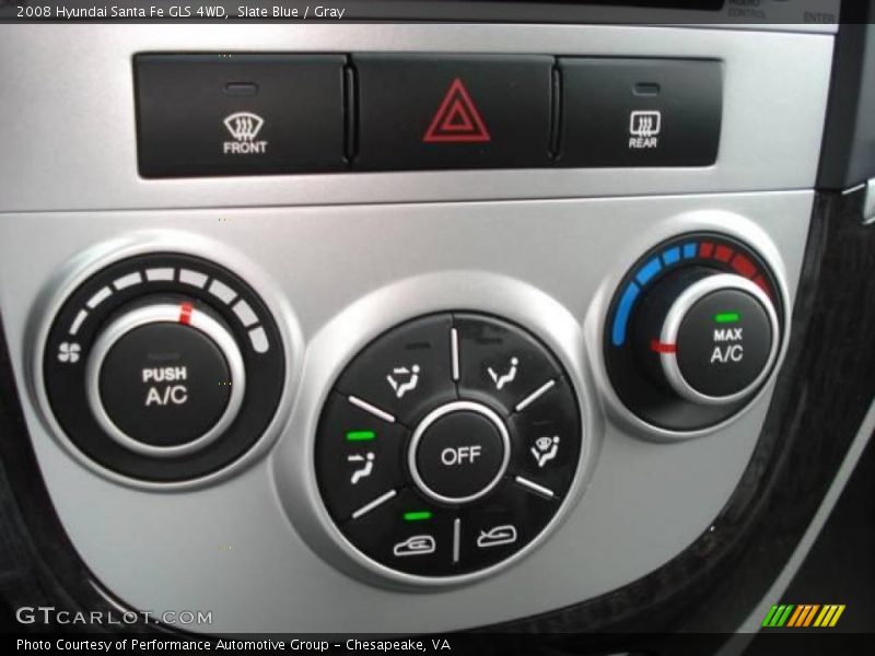 Slate Blue / Gray 2008 Hyundai Santa Fe GLS 4WD