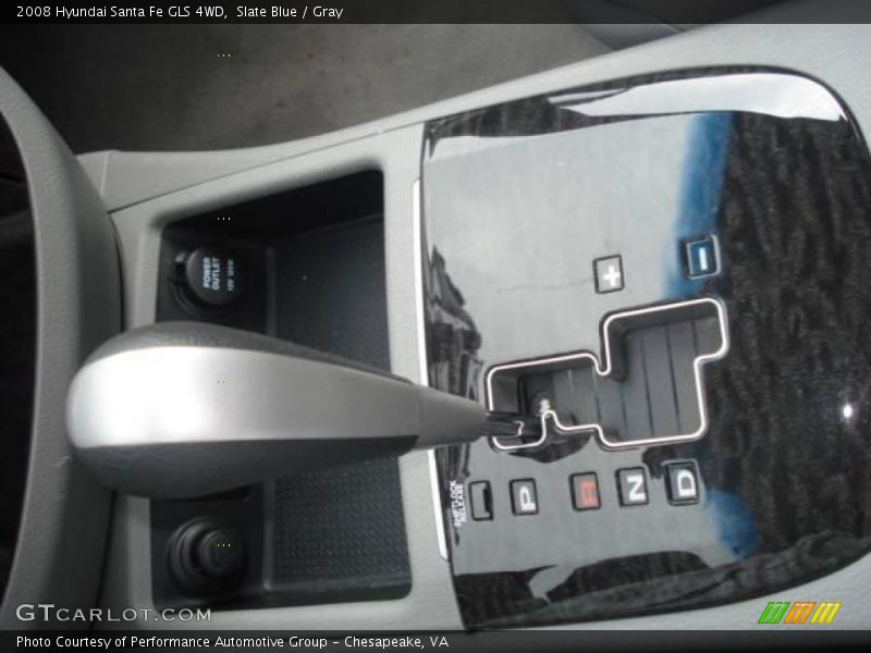 Slate Blue / Gray 2008 Hyundai Santa Fe GLS 4WD
