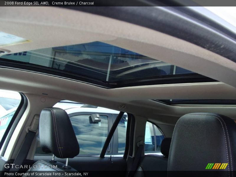Creme Brulee / Charcoal 2008 Ford Edge SEL AWD