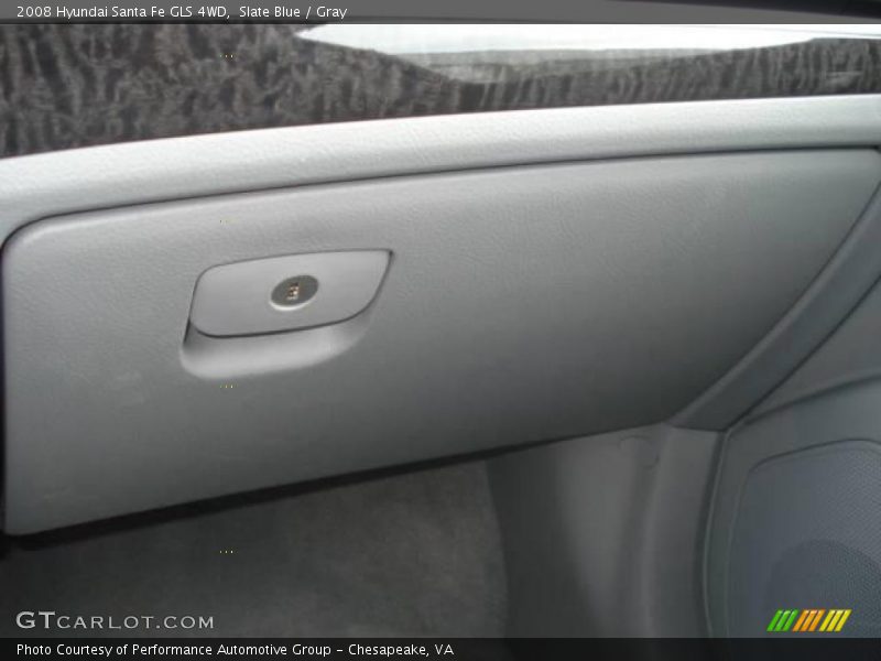 Slate Blue / Gray 2008 Hyundai Santa Fe GLS 4WD