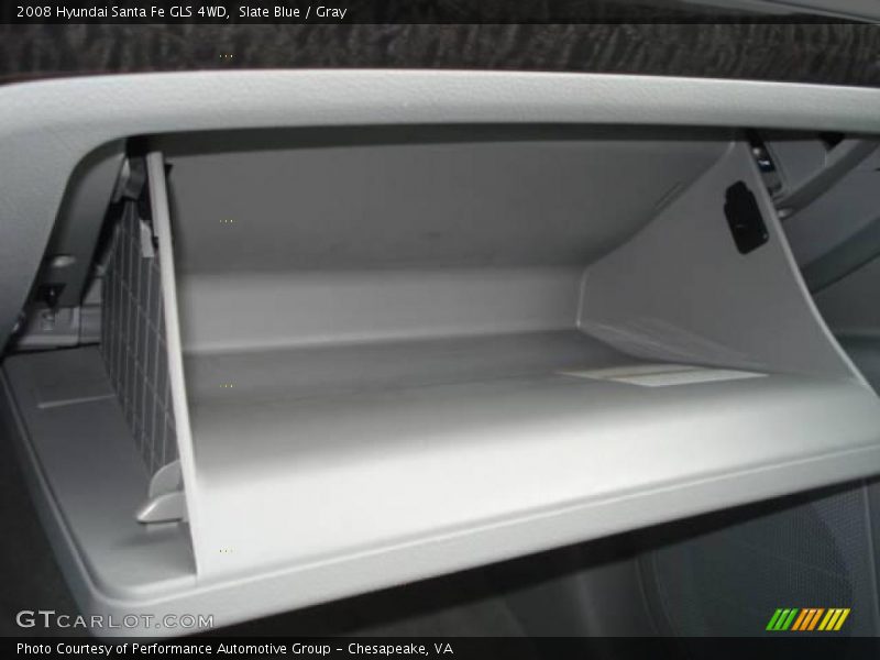 Slate Blue / Gray 2008 Hyundai Santa Fe GLS 4WD