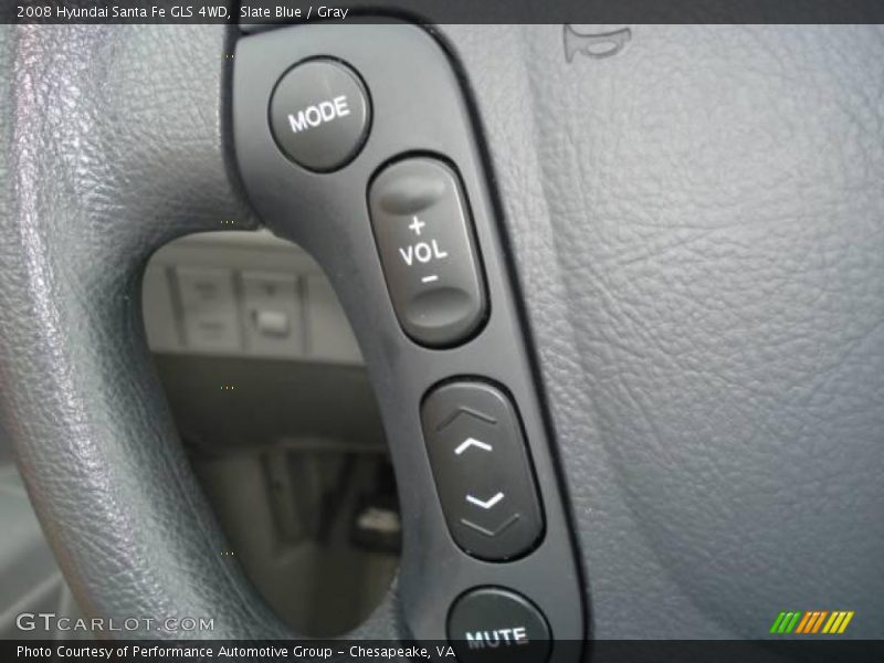Slate Blue / Gray 2008 Hyundai Santa Fe GLS 4WD