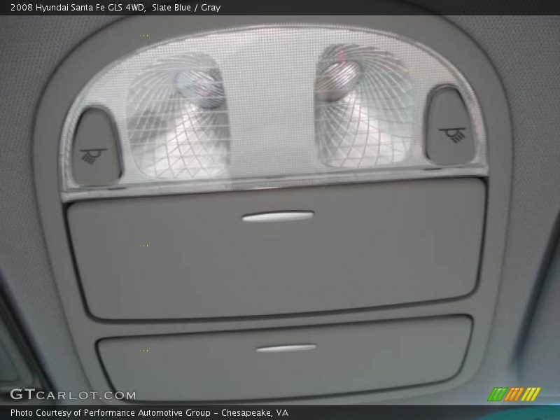 Slate Blue / Gray 2008 Hyundai Santa Fe GLS 4WD