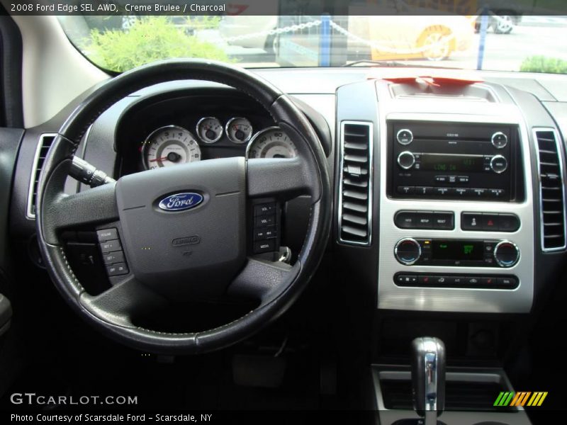 Creme Brulee / Charcoal 2008 Ford Edge SEL AWD