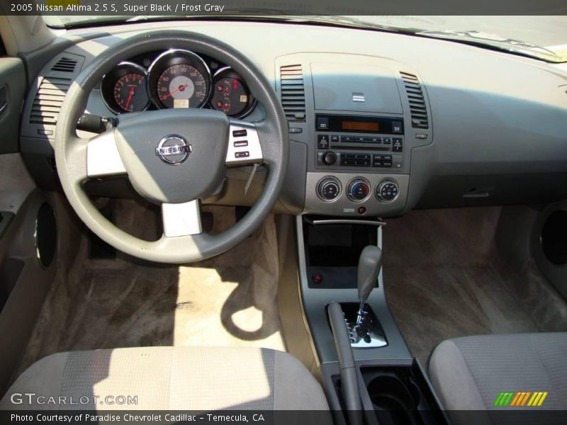 Super Black / Frost Gray 2005 Nissan Altima 2.5 S