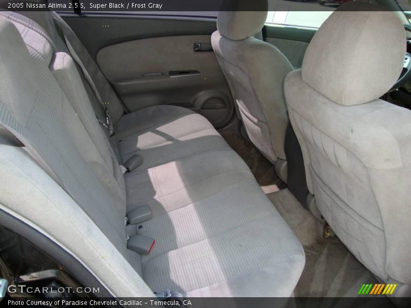 Super Black / Frost Gray 2005 Nissan Altima 2.5 S