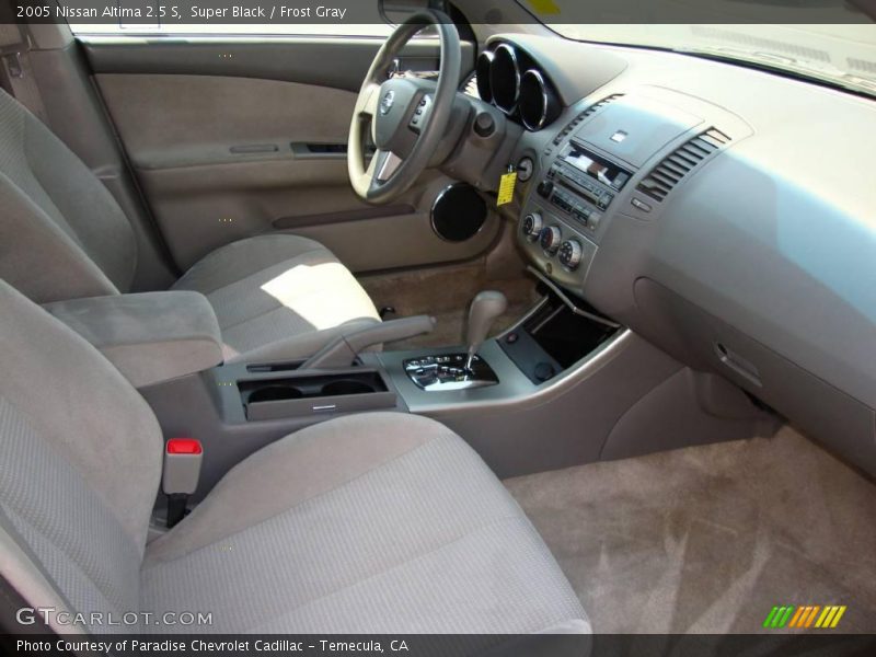 Super Black / Frost Gray 2005 Nissan Altima 2.5 S