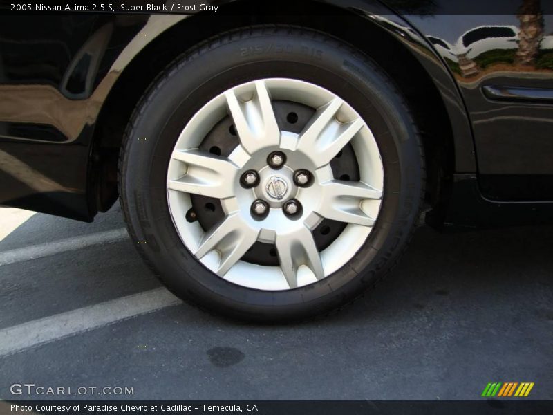 Super Black / Frost Gray 2005 Nissan Altima 2.5 S