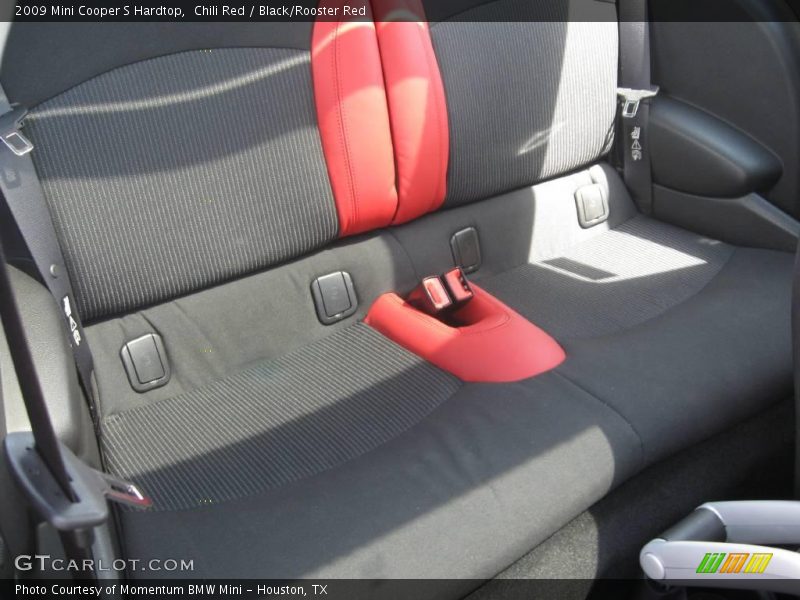 Chili Red / Black/Rooster Red 2009 Mini Cooper S Hardtop