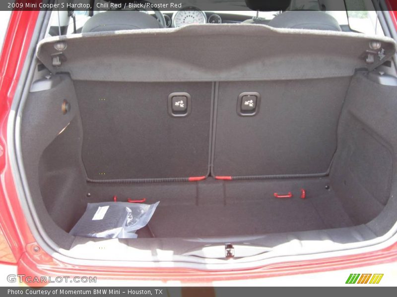 Chili Red / Black/Rooster Red 2009 Mini Cooper S Hardtop