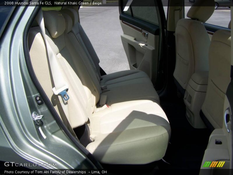 Natural Khaki Green / Beige 2008 Hyundai Santa Fe GLS