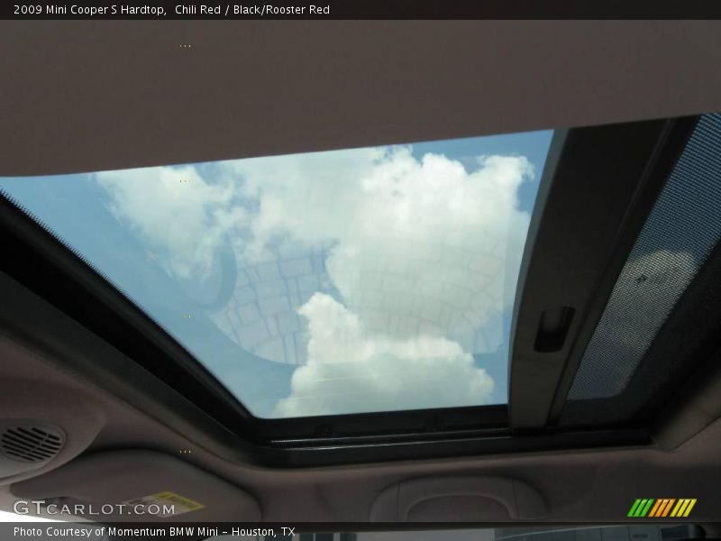 Chili Red / Black/Rooster Red 2009 Mini Cooper S Hardtop