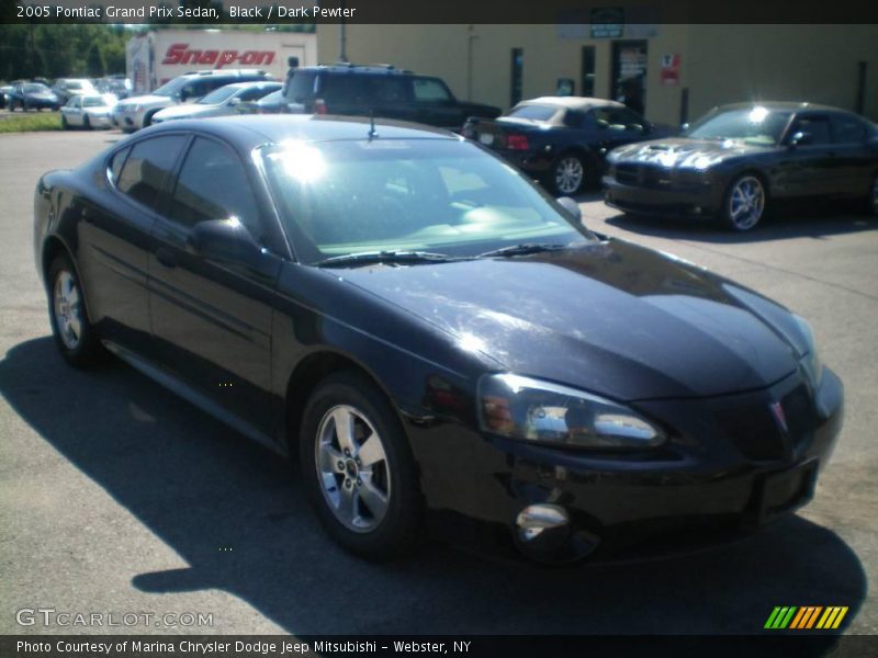 Black / Dark Pewter 2005 Pontiac Grand Prix Sedan