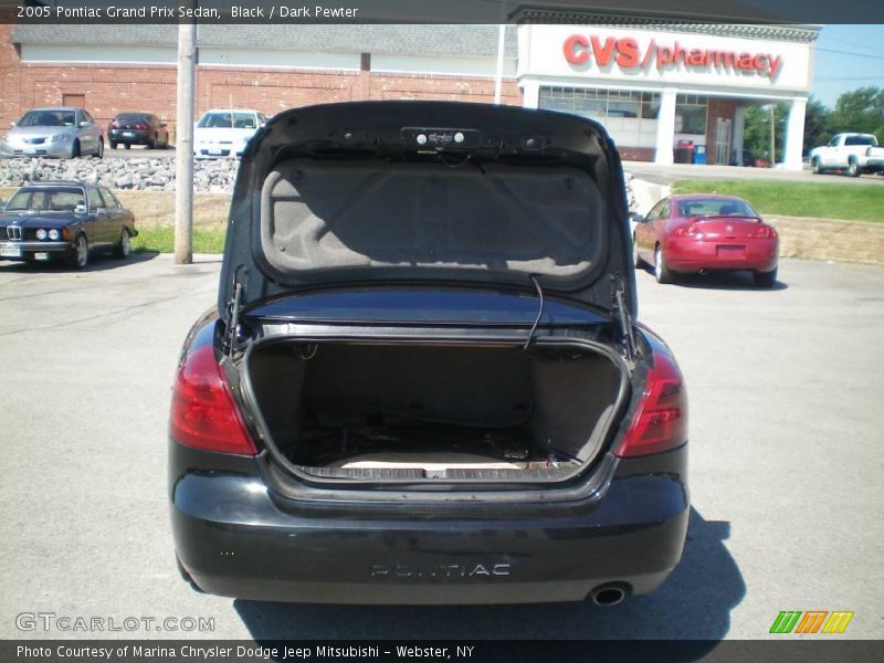 Black / Dark Pewter 2005 Pontiac Grand Prix Sedan