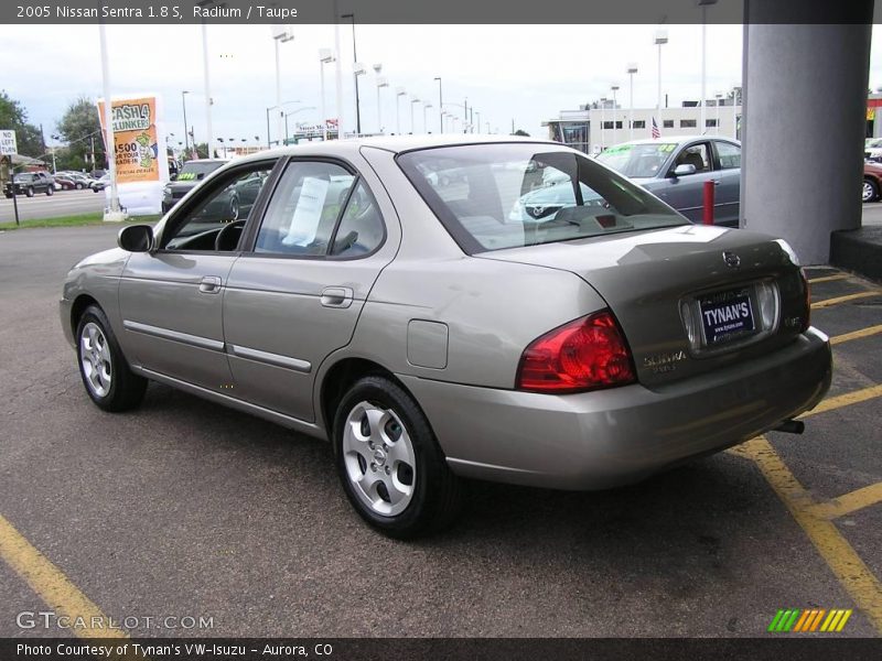 Radium / Taupe 2005 Nissan Sentra 1.8 S