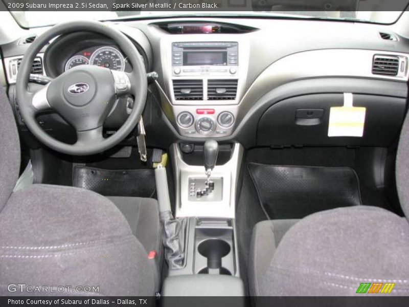 Spark Silver Metallic / Carbon Black 2009 Subaru Impreza 2.5i Sedan