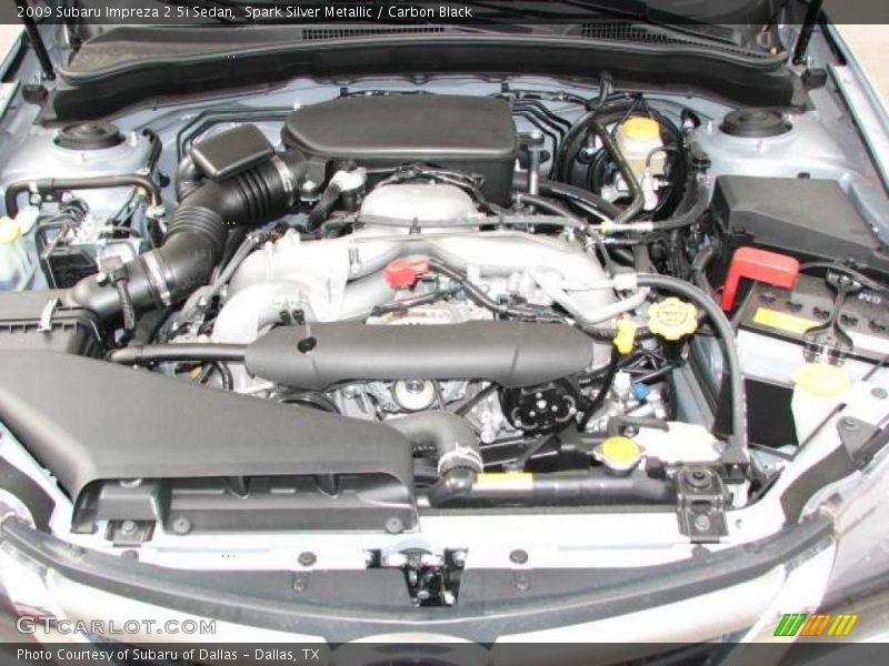 Spark Silver Metallic / Carbon Black 2009 Subaru Impreza 2.5i Sedan