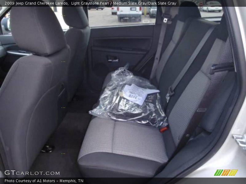 Light Graystone Pearl / Medium Slate Gray/Dark Slate Gray 2009 Jeep Grand Cherokee Laredo