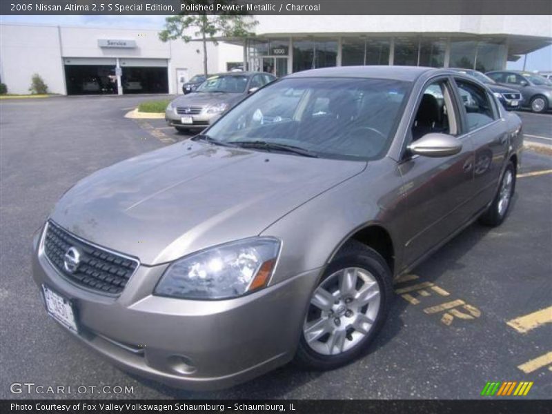 Polished Pewter Metallic / Charcoal 2006 Nissan Altima 2.5 S Special Edition