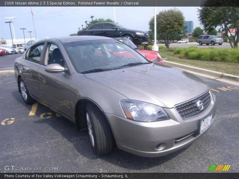 Polished Pewter Metallic / Charcoal 2006 Nissan Altima 2.5 S Special Edition