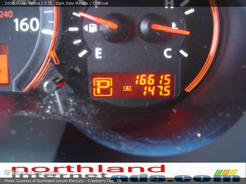 Dark Slate Metallic / Charcoal 2008 Nissan Altima 3.5 SE